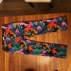 Sonia Rykiel PARIS Bird pattern slacks